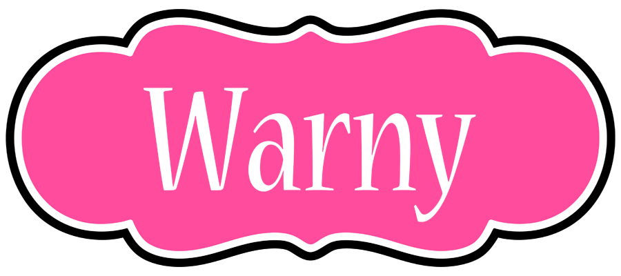Warny invitation logo