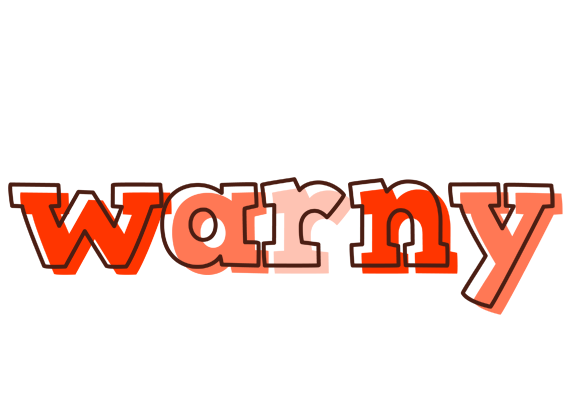 Warny paint logo
