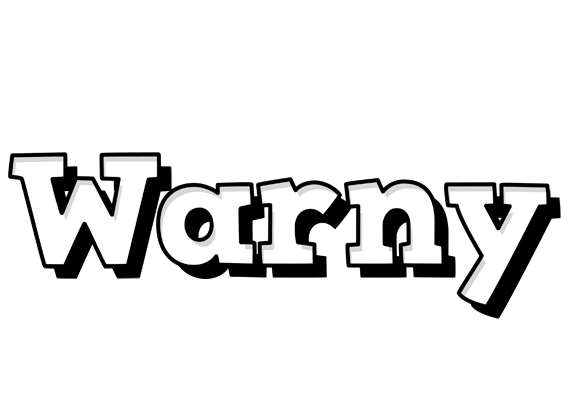 Warny snowing logo