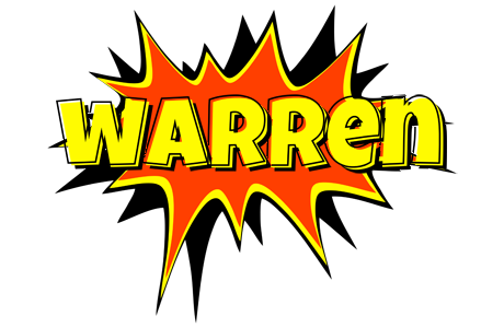 Warren bazinga logo