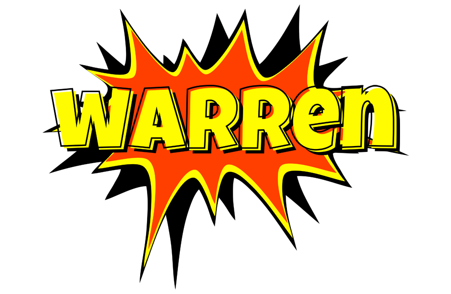 Warren bazinga logo