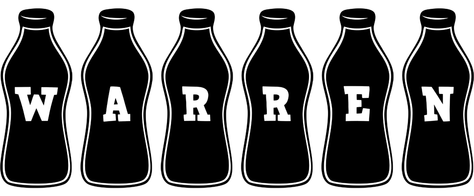 Warren bottle logo