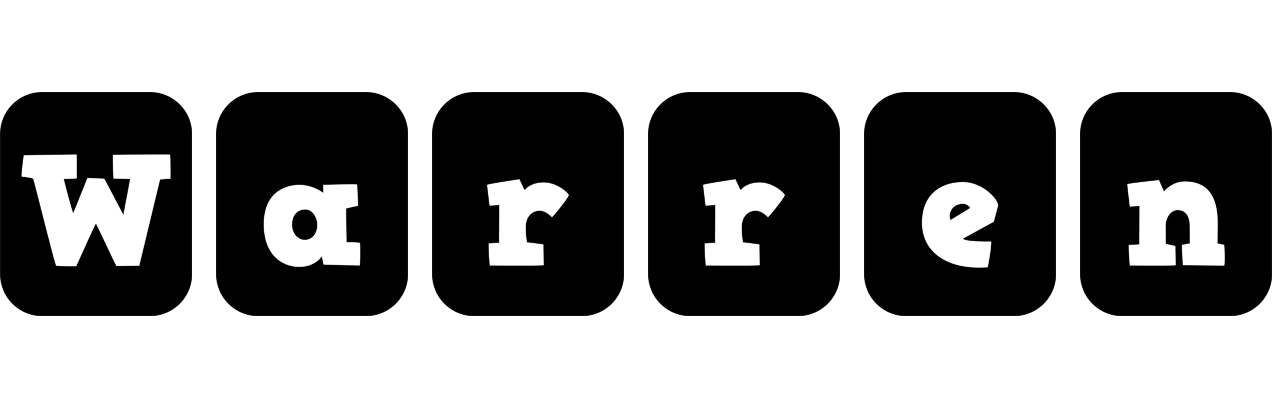 Warren box logo