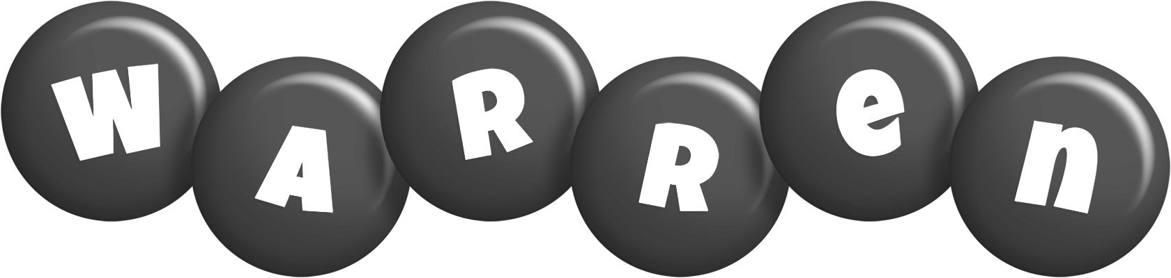 Warren candy-black logo