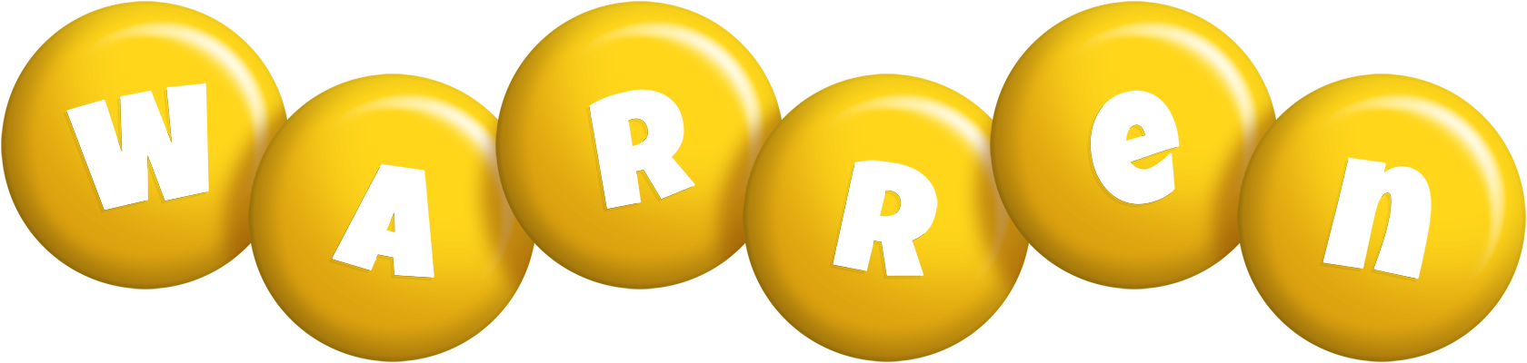 Warren candy-yellow logo