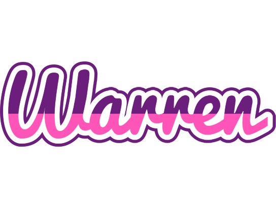 Warren cheerful logo
