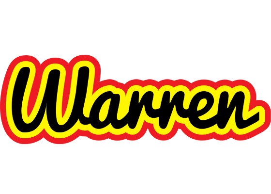 Warren flaming logo