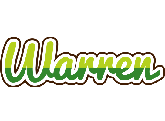 Warren golfing logo