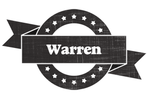 Warren grunge logo