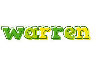 Warren juice logo