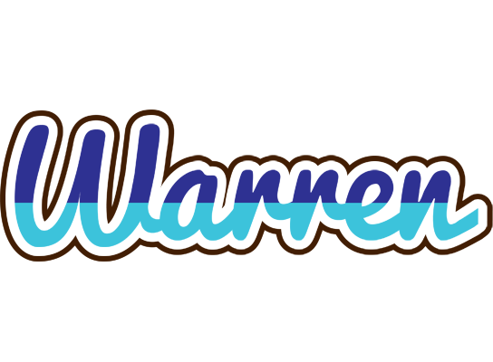 Warren raining logo