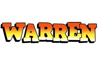 Warren sunset logo