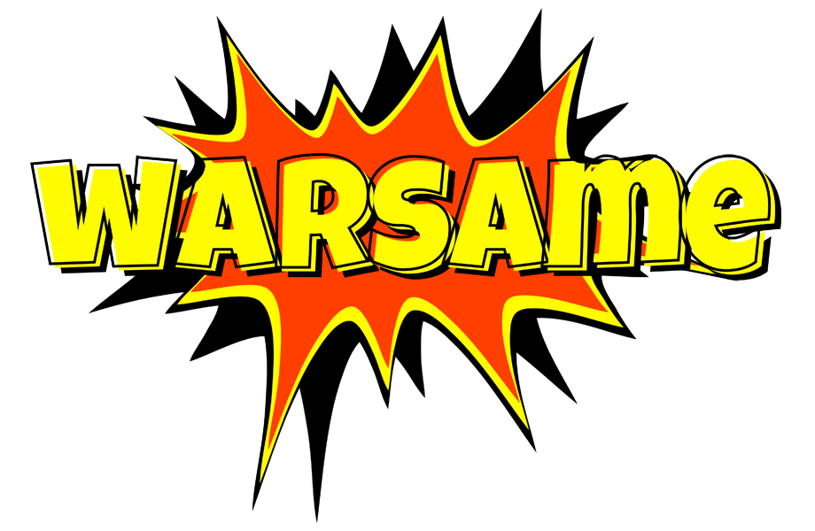 Warsame bazinga logo