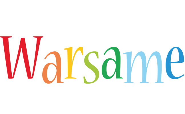 Warsame birthday logo