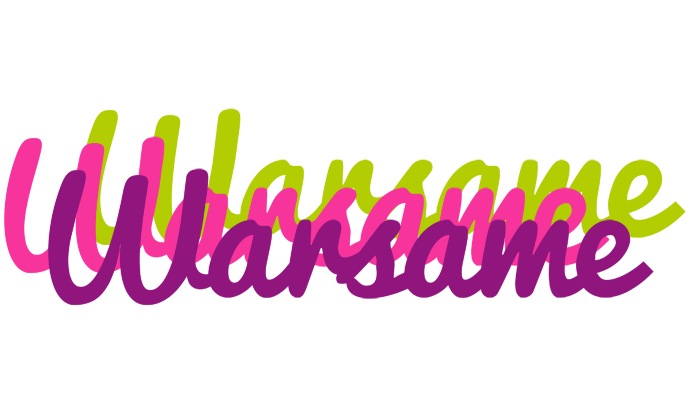 Warsame flowers logo