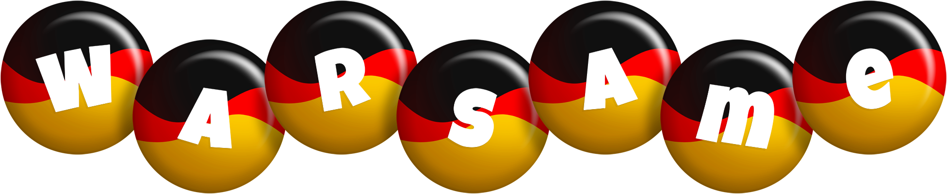 Warsame german logo
