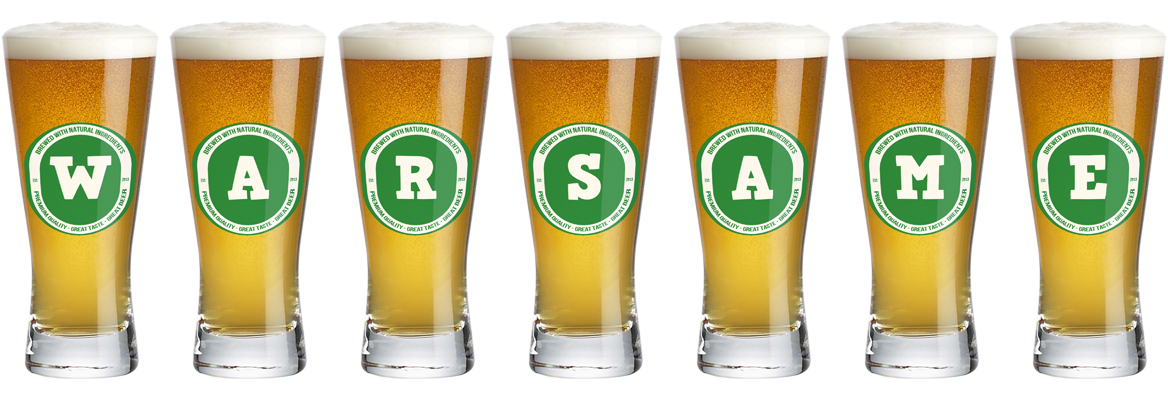 Warsame lager logo