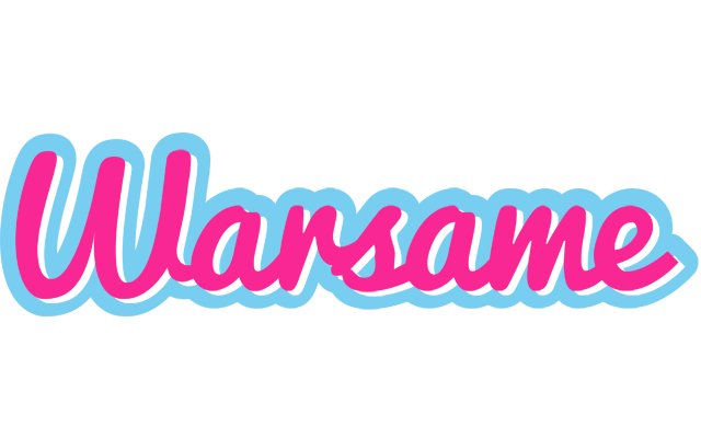 Warsame popstar logo