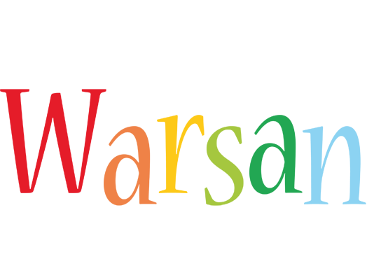 Warsan birthday logo