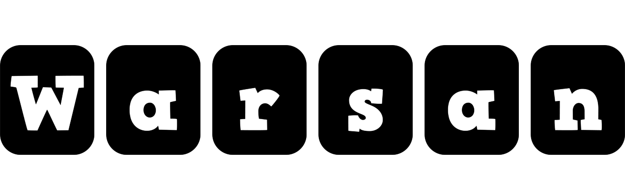 Warsan box logo