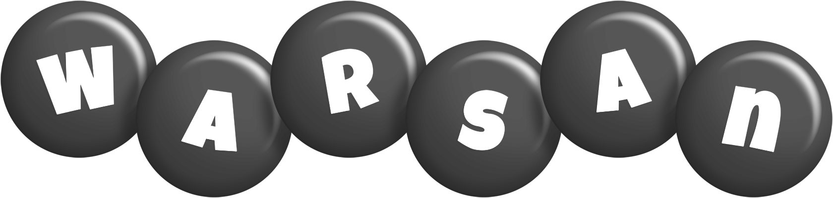 Warsan candy-black logo