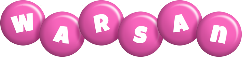 Warsan candy-pink logo