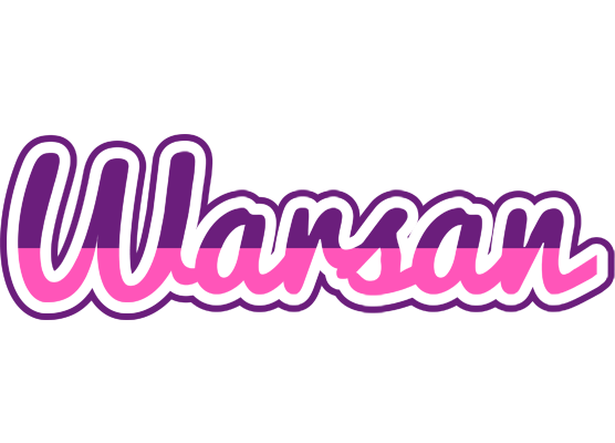 Warsan cheerful logo
