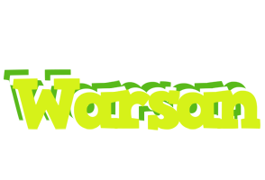 Warsan citrus logo