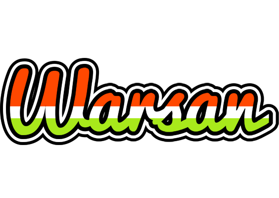 Warsan exotic logo