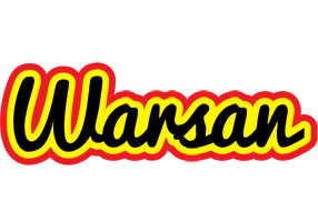 Warsan flaming logo