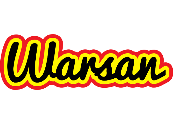 Warsan flaming logo
