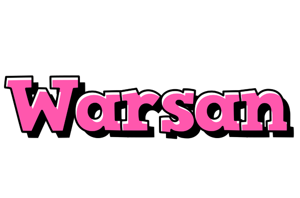 Warsan girlish logo