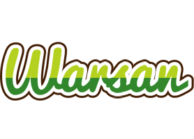 Warsan golfing logo