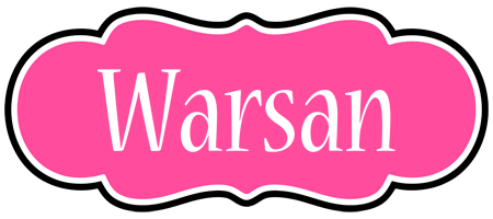 Warsan invitation logo