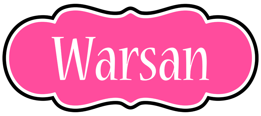 Warsan invitation logo