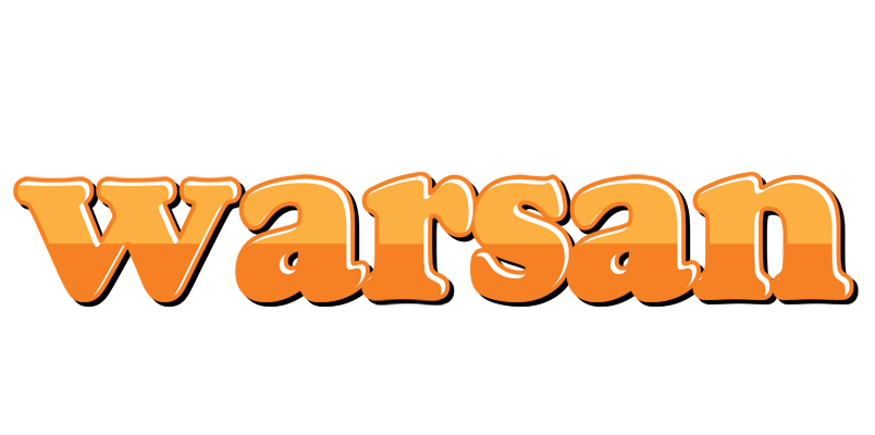 Warsan orange logo