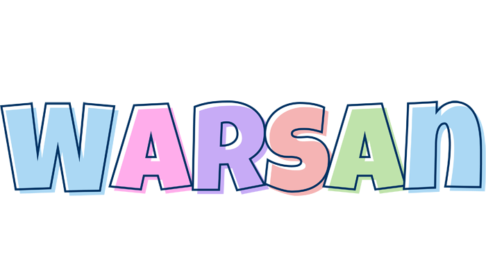 Warsan pastel logo