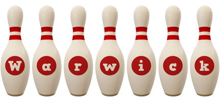 Warwick bowling-pin logo