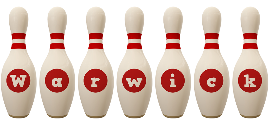 Warwick bowling-pin logo