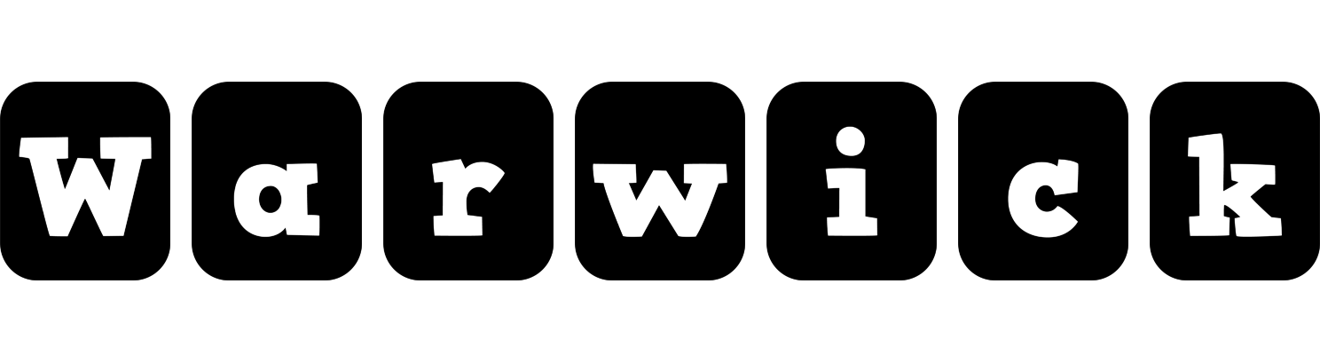 Warwick box logo