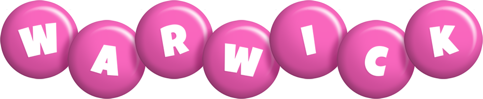 Warwick candy-pink logo