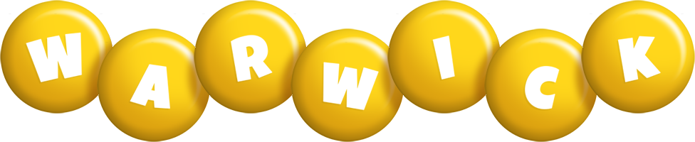 Warwick candy-yellow logo