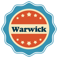 Warwick labels logo