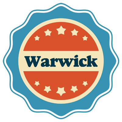 Warwick labels logo
