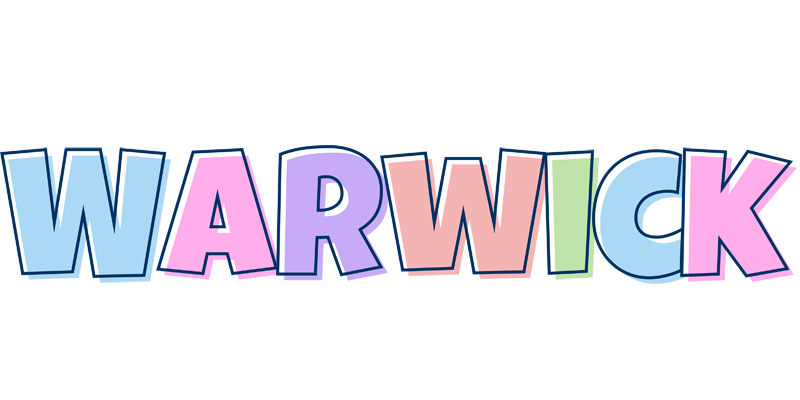 Warwick pastel logo