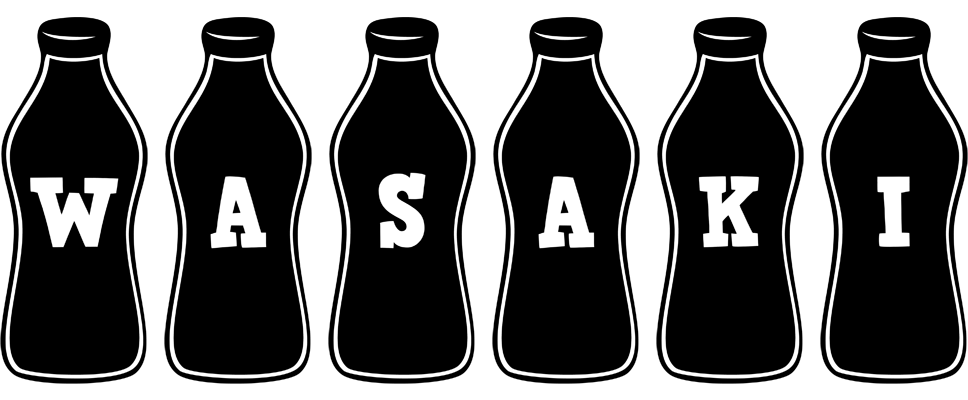 Wasaki bottle logo