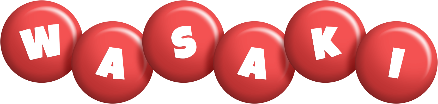 Wasaki candy-red logo
