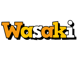 Wasaki cartoon logo