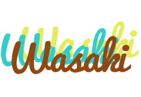 Wasaki cupcake logo