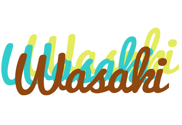 Wasaki cupcake logo